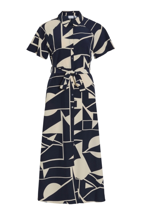 Vila viebba s/s midi shirt dress/ka
